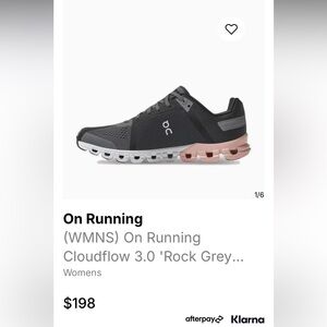 CLOUDFLOW WMN
On cloud 
On run
Women
Size 8